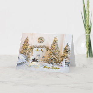 Joyeux Noël Chihuahua Carte de voeux