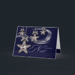 Joyeux Noël Christmas Card auf Französisch Feiertagskarte<br><div class="desc">Joyeux Noël. Elegante Festivals Silver Stars gestalten individuell anpassbare Weihnachtsgrußkarte in Französisch. Matching Karten und Geschenke in der Weihnachts- und Neujahrskategorie unseres Stores.</div>