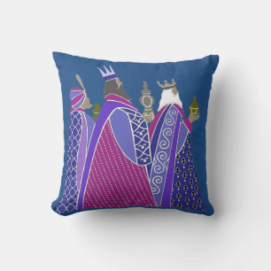 Joyeux Noël - Coussin Hommes Sages