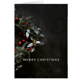 Joyeux Noël de couronne minimaliste et élégante