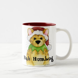 Joyeux Noël de la tasse de fumisterie de Bah de