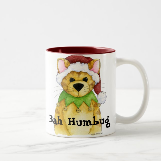 Joyeux Noël de la tasse de fumisterie de Bah de (Droit)