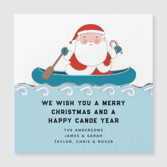 Joyeux Noël Drôle Cartes de fin de année du Nouvel (Devant)