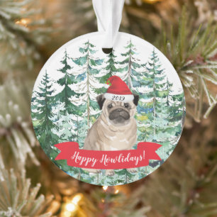 Joyeux Noël du chien Carlin
