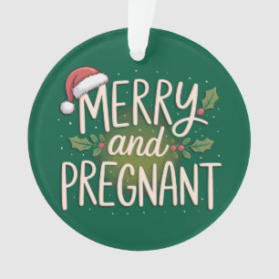 Joyeux Noël enceinte annonce de grossesse Xmas