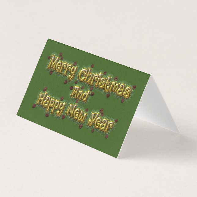 Joyeux Noël Et Bonne Année (Front)