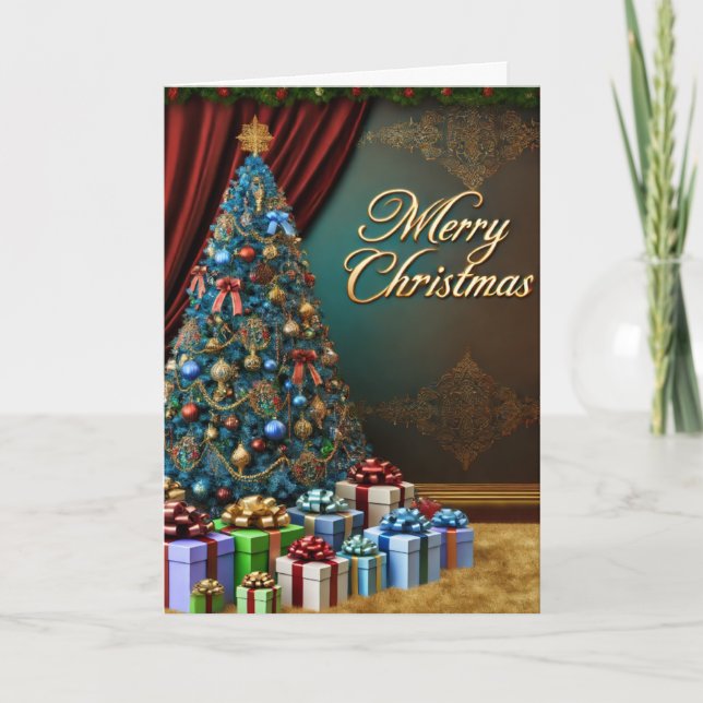 Joyeux Noël et bonne carte du Nouvel An (Devant)