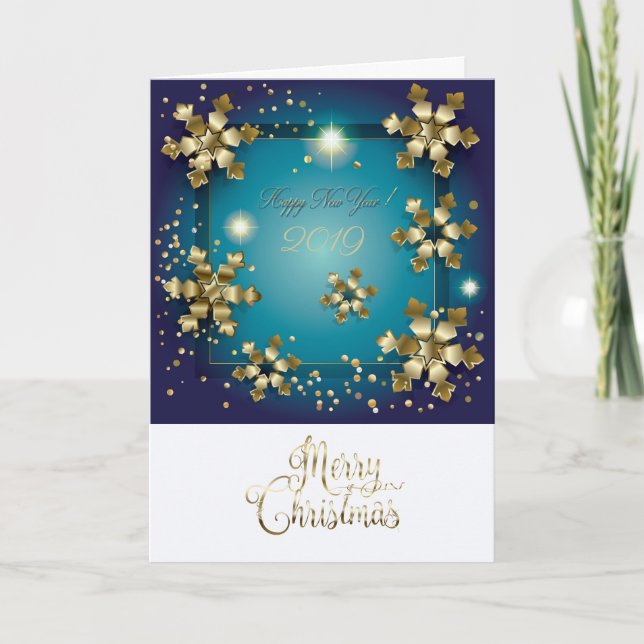 Joyeux Noël et Nouvel An ! Carte de voeux 20XX (Devant)