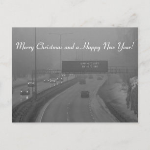 Joyeux Noël et une bonne carte postale du Nouvel A