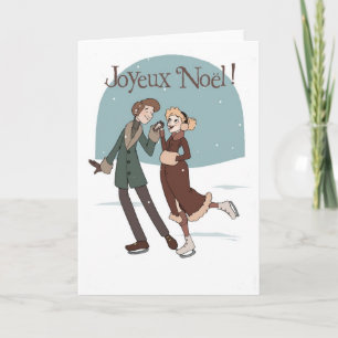 Joyeux Noël Feiertagskarte