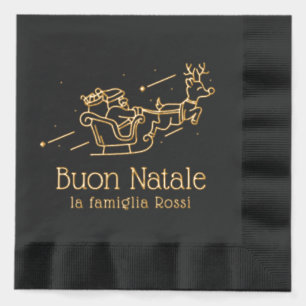 Joyeux Noël Fête de Noël italienne Père Noël