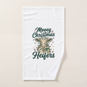 Joyeux Noël Génisses Drôle Vache Noël Design