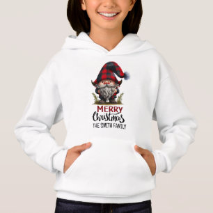 Joyeux Noël Gnome Famille Plaid