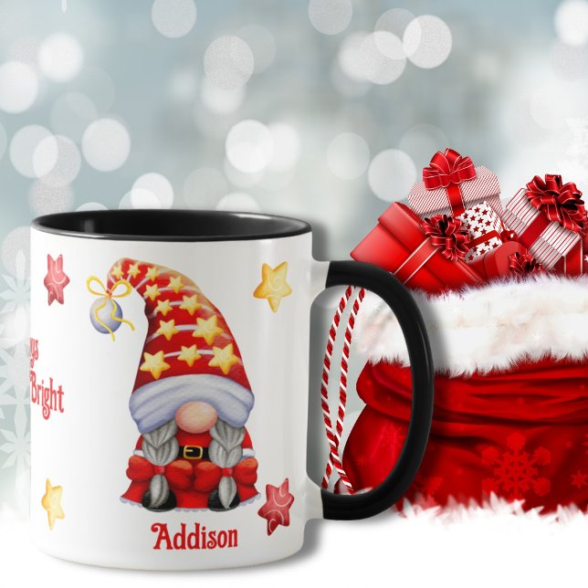 Joyeux Noël Gnome Mug (Créateur téléchargé)