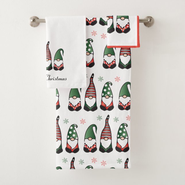 Joyeux Noël Gnomes Rouge (En situation)