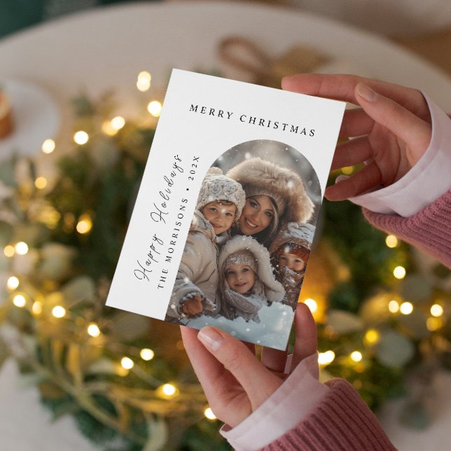Joyeux Noël Je Joyeux Carte photo personnalisé de  (Créateur téléchargé)