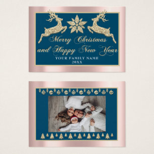 Joyeux Noël Joyeux Nouvel An Nom Cadre photo