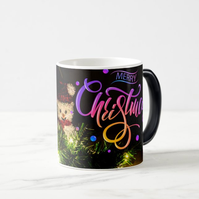 Joyeux Noël magique Mug (Devant droit)
