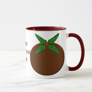 Joyeux Noël Maman Custom Pudding Mug