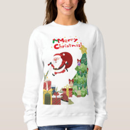 Joyeux Noël mignonne Père Noël Sweatshirt