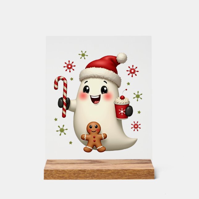 Joyeux Noël Noël Pour Cadeau Noël Fantôme (Recto)