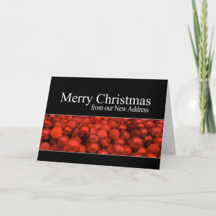 Joyeux Noël - Nouvelle carte de Noël d'adresse