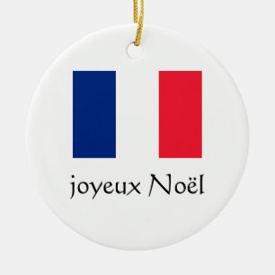 Joyeux Noël Ornement Français