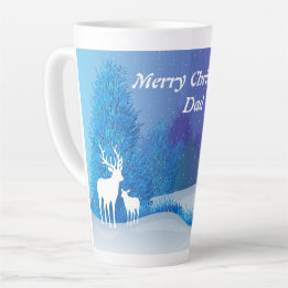 Joyeux Noël Papa Latte Mug