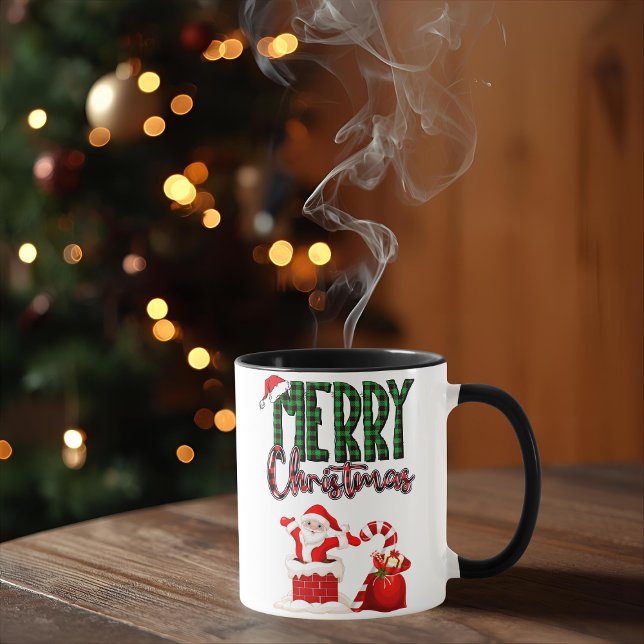 Joyeux Noël par le Père Noël - Tasse (Créateur téléchargé)