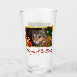 Joyeux Noël personnalisé verre à pinte