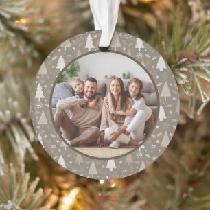 Joyeux Noël Photo de Famille Taupe Férié