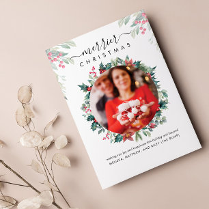 Joyeux Noël Photo Faire-part de grossesse