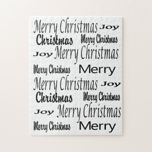 Joyeux Noël Puzzle Noël (Vertical)