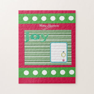 Joyeux Noël Puzzle Noël Joie