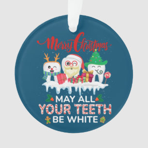 Joyeux Noël Que toutes vos dents soient blanches
