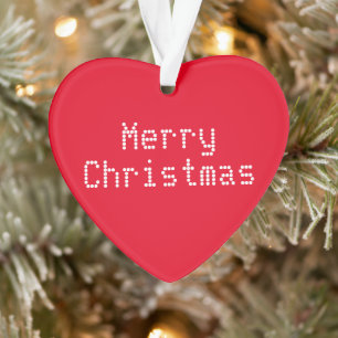"Joyeux Noël" rouge blanc