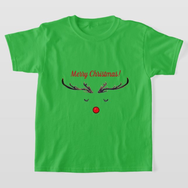 Joyeux Noël Rudolph 2 T-shirt (Poser)