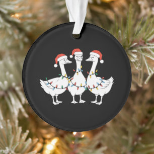Joyeux Noël Santa Hat Canards Fêtes Canard de Noël