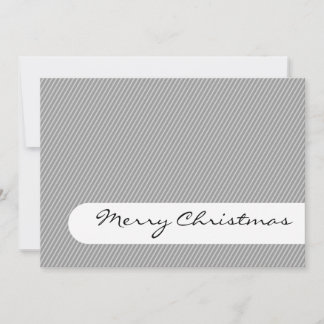 Joyeux Noël - Stripes - Carte de voeux