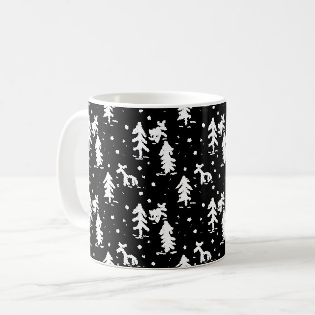 Joyeux Noël ! Tasse à café (Devant gauche)