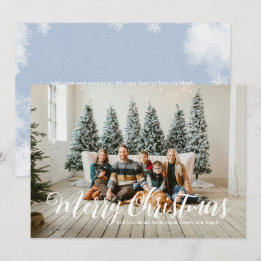 Joyeux Noël | Texte de modèle de photo personnalis
