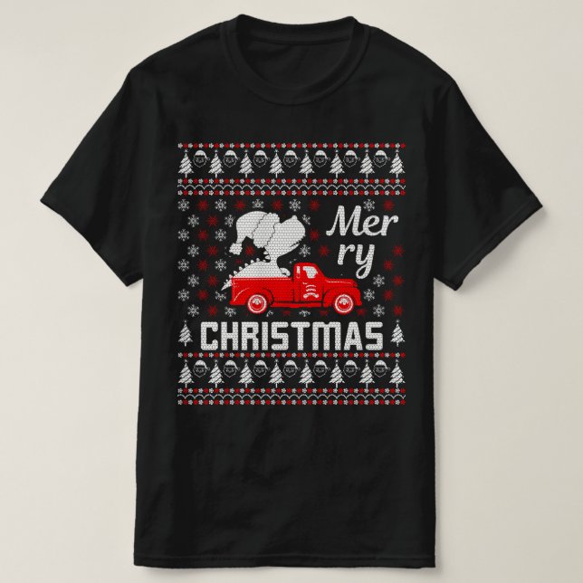 joyeux Noël Vilain Sweat de Noël (Design devant)