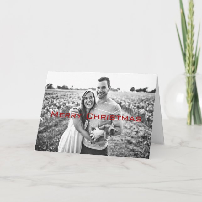 Joyeux Noël vous carte de voeux animale dégoûtante (Devant)