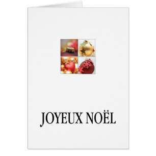 Joyeux Noël - Weihnachten in Frankreich - Carte de