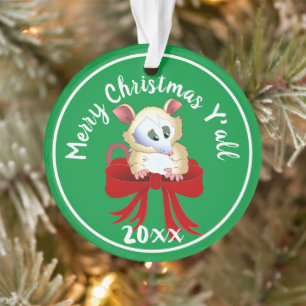 Joyeux Noël Ya'll avec Possum