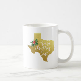 Joyeux Noël Y'all Texas Mug