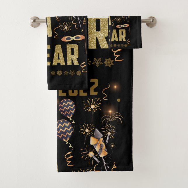 Joyeux Nouvel An 2022, Fête de la Parties scintill (En situation)