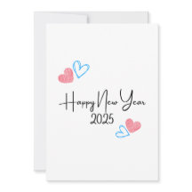 JOYEUX NOUVEL AN 2025 Cartes de vœux de vacances c