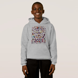 Joyeux Nouvel An 2025 Citations T-Shirt Kids Pullo
