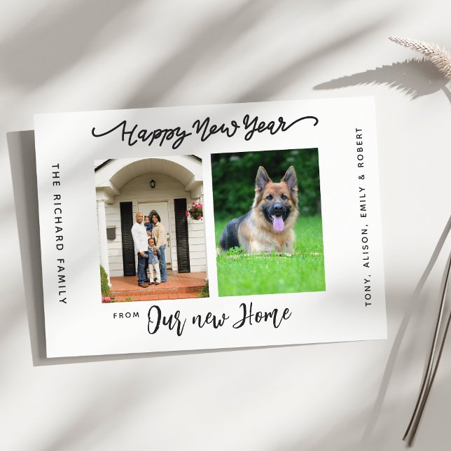 Joyeux Nouvel An Nous avons Déménagé Faire-part (Créateur téléchargé)